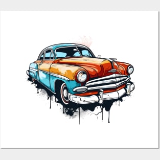 classic car Posters and Art